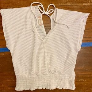 Altar’d State White Crop Top